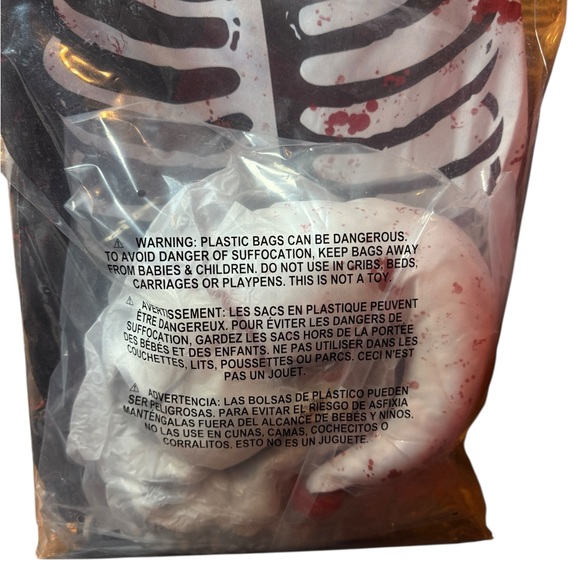 Menacing Jester Skeleton Costume for Kids‎ XL 14-16 - Picture 3 of 6